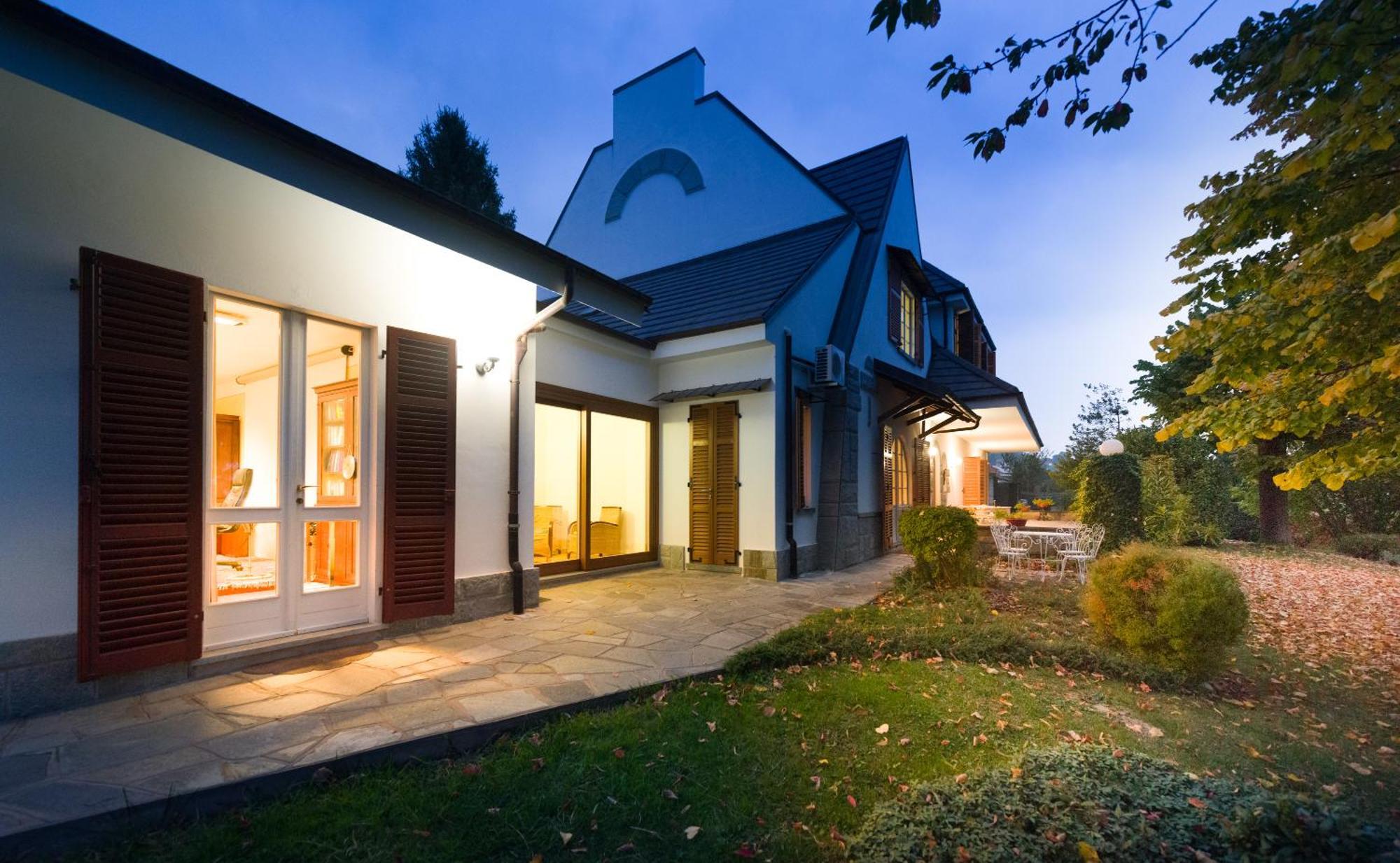 Blu Lavanda Bed & Breakfast Panzió Luserna San Giovanni Kültér fotó